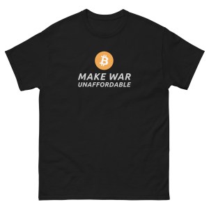 MAKE WAR UNAFFORDABLE (Dark Colors) Unisex T-Shirt